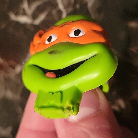 1990 Teenage Mutant Ninja Turtles TMNT 'Michaengelo Nabisco Cereal Premium Ring! - Picture 5 of 6